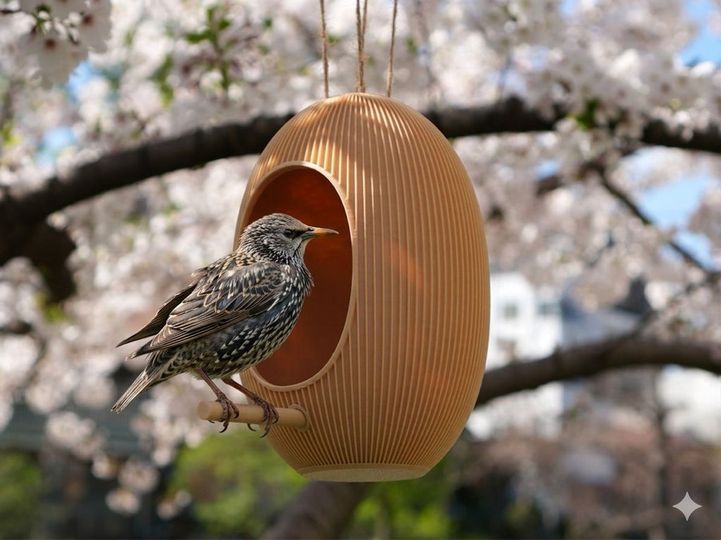Modernes Vogelhaus für Balkon & Garten – wetterfest und langlebig