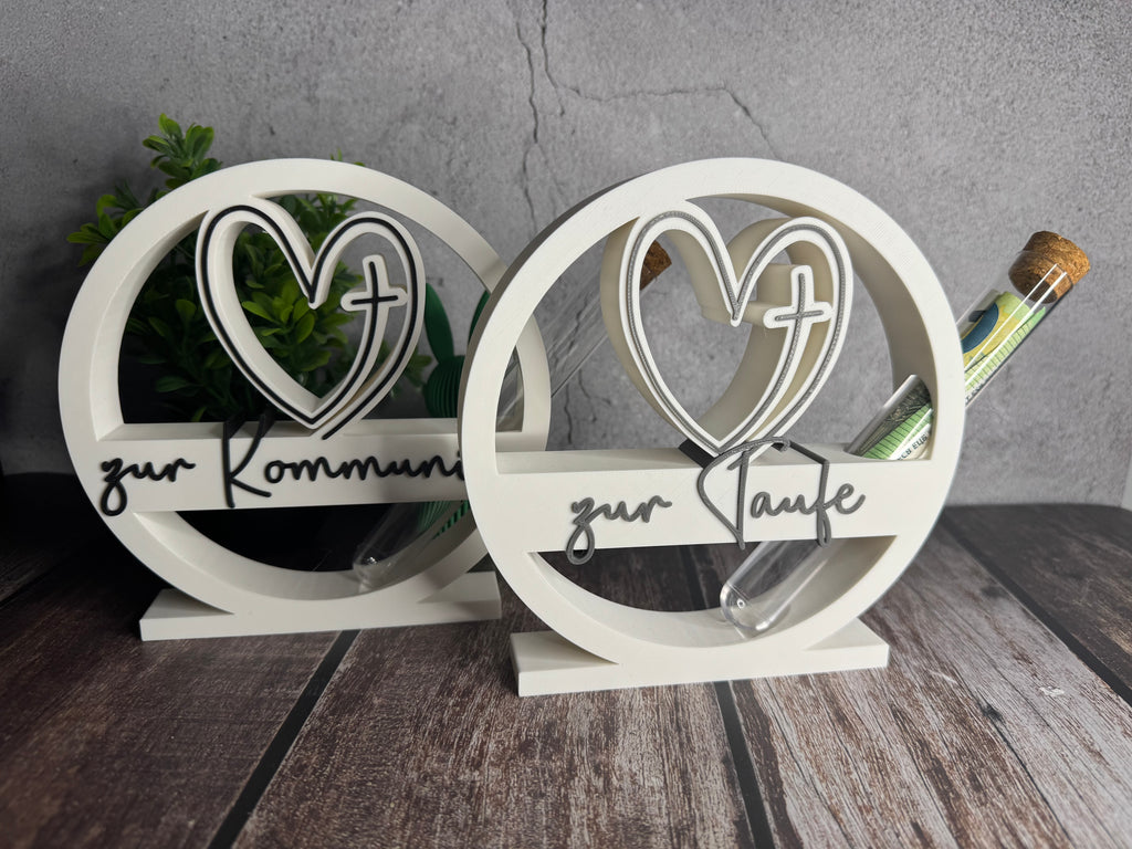 Personalisiertes Geschenk - für Taufe, Kommunion oder Konfirmation
